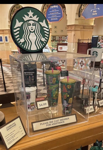 Celebrating California Adventure with New Starbucks Tumbler