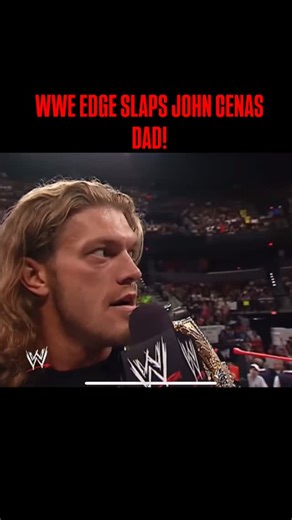 VINTAGE WRESTLING SHIRTS on Instagram: "WWE EDGE INVADES JOHN CENA'S HOME AND SLAPS HIS DAD! 🤯 #shawnmichaels #tripleh #eddieguerrero #kurtangle #laknight #johncena #romanreigns #theundertaker #stonecoldsteveaustin #austin316 #therock #worldwrestlingfederation #worldwrestlingentertainment #wwe #wweraw #wwesmackdown #wweuniverse #wwedivas #ecw #aew #wrestlemania #wwevideos #explorepage #wwememes #wwemondaynightraw #ricflair #codyrhodes #attitudeera #reymysterio #wwereels"
