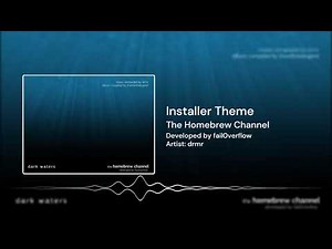 The Homebrew Channel (Wii) - Installer Theme
