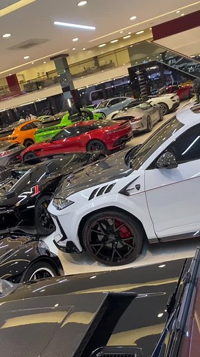 ‏The BIGGEST luxury car showroom in UAE #vipmotorsuae #mydubai