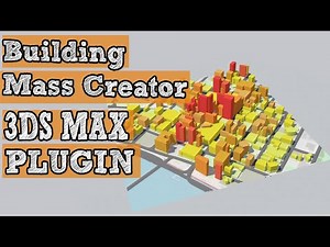 3Ds max Modeling Plugins_Building Mass Creator
