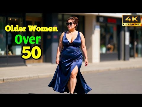 How Women Over 50 Can Wear Satin Dresses Beautifully