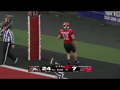 Highlights from the football game between YSU vs Southern Illinois | November 8, 2025