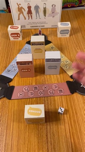 ✨Bring 5 generations together with this ultimate trivia game—Gen Alpha to Boomers, let the fun begin!  2,000+ questions on TV, music, and pop culture, plus silly dance/act challenges that spark laughter. Customize gameplay for family nights or friend gatherings, no one gets left out. It’s not just a game—it’s a chance to bond over shared memories and new moments! | JoyBox Gift | Facebook