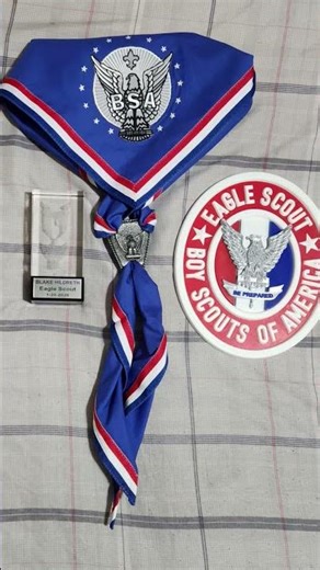 Officially an Eagle scout. # EAGLE SCOUT #BSA #BOYSCOUTSOFAMERICA#huge accomplishments
