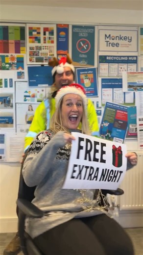 🎉 Day 4 of our 12 Days of Giveaways! Make your 2026 holiday even longer and more memorable. ✨ 🌙 Today’s offer: Book today for the chance to win an extra night on your holiday — more time to relax and enjoy! 🏡💫 Don’t miss out 👉 www.monkeytreeholidaypark.co.uk/christmas-giveaway/ T&Cs apply. | Monkey Tree Holiday Park