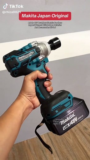 Makita Japan Original 6.0Ah 48V Cordless Impact Wrench Kit
