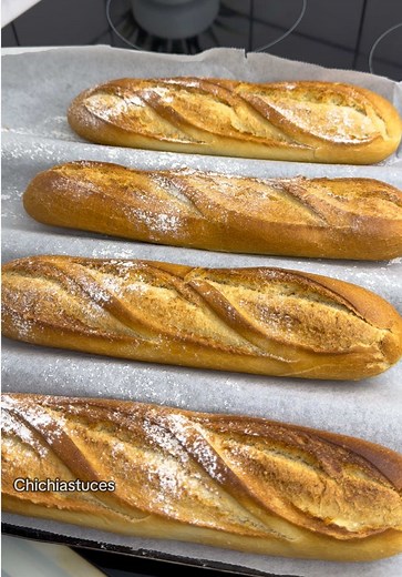 Baguette maison recette facile et rapide