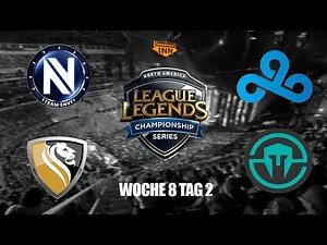 NA LCS Summer | NV vs. C9 | APX vs. IMT | W8D2