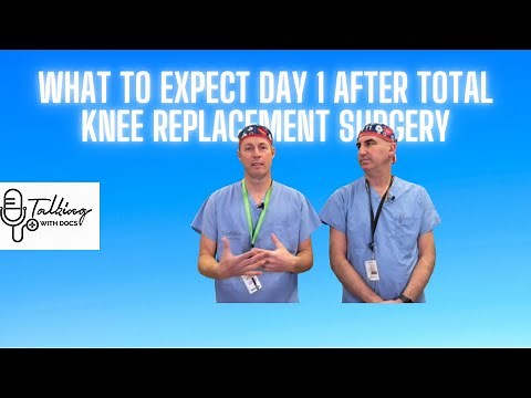 First Day After TKR: What To Expect