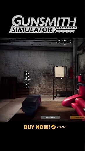 Sighting In | Gunsmith Simulator | #shorts #gunsmithsimulator #gamingshorts #guns #akm #ak47