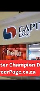 Bank Better Champion Duties and Responsibilities |Capitec Vacancies| CareerPage