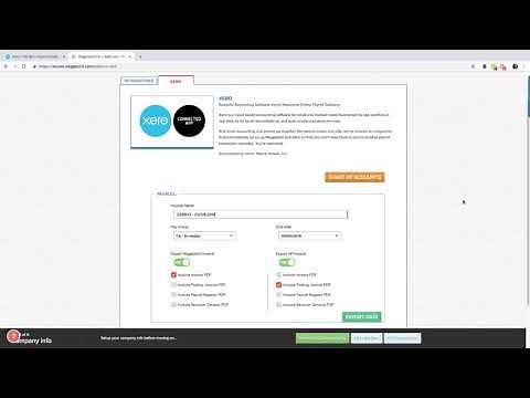 How to Connect Wagepoint to Xero