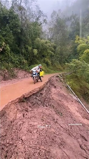This man saves many people_s life from land slide #shortsvideo