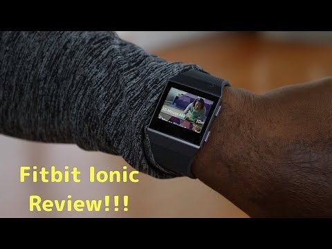 Fitbit Ionic: Fitness Smartwatch!