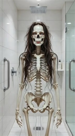 what if you stop shampoo for 30 days? #shampoo #hair #facts #skeleton #ai