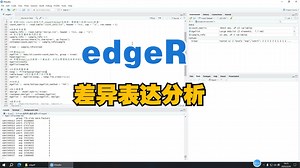 edgeR差异表达分析