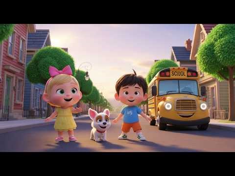 Wheels on the Bus Adventure | 3D Animated Kids Song & Story | | Bow Bow TV #Cartoon #3DAnimation
