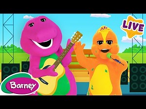 🎵 Barney's Super Singing Circus! | Brain Break for Kids | Full Episodes Live | Barney the Dinosaur