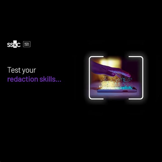 Simplified redaction. Streamlined workflow. Easily control sensitive information – down to the word level – with SS&C Intralinks’ redaction VDR integration. Discover how to give your information that extra layer of security it needs. https://okt.to/P25XdO | SS&C Intralinks | Facebook