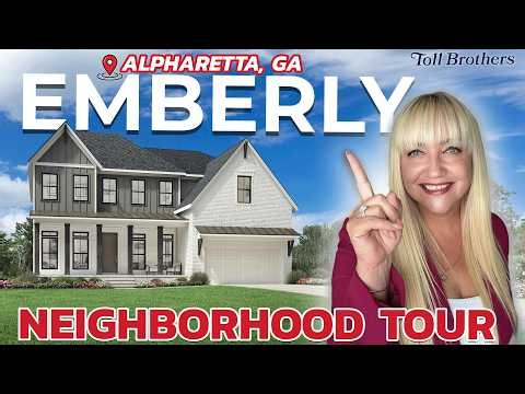 Stunning Toll Brothers Homes | Alpharetta GA New Community | Emberly Downtown Alpharetta
