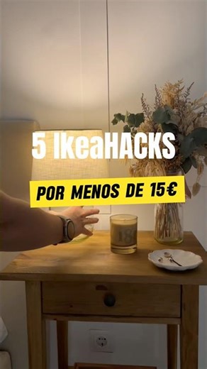 5 Super Cheap IKEA Hacks #IKEAHack #DIY #InspoHome #Inspiration #DIY