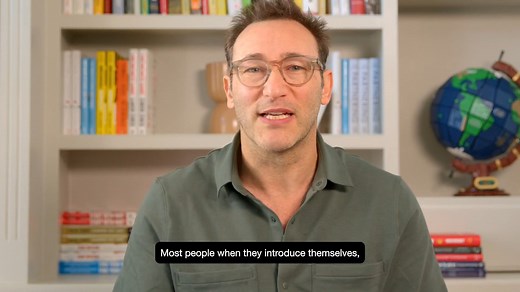 342K views · 6.3K reactions | You only get one chance to make a first impression, so make your introduction count.  Learn more storytelling tips from Simon to improve your professional and personal relationships in The Optimism Library: https://getinspired.cc/3QfwgPd | Simon Sinek | Facebook