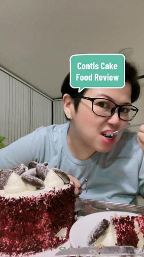 Contis Crinkles Red Velvet Cheesecake Food Review | Must-Try Cake
