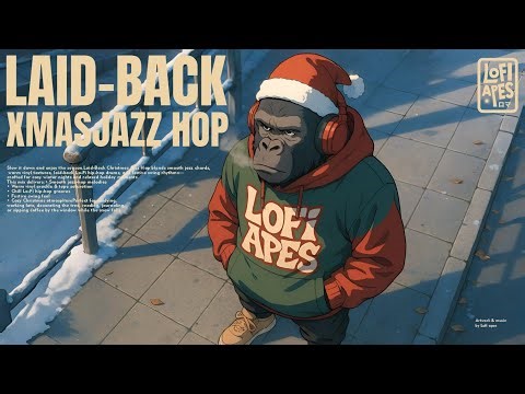 Laid-Back Christmas Jazz Hop 🎄 Smooth Lo-Fi Beats with Festive Swing