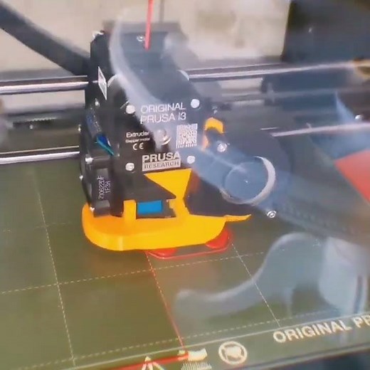 Satisfying 3D Print Start! ✨ Prusa i3 in Action