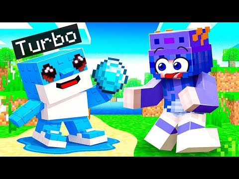 Playing as a Baby Brainrot Helper in Minecraft…