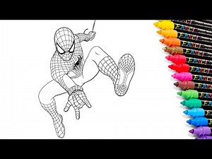 2 The Amazing SPIDER-MAN Coloring Pages | Sony Spiderman