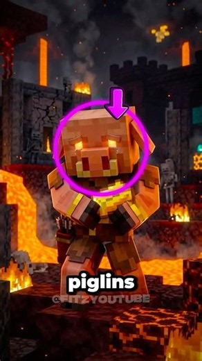 Os Piglins viviam em PAZ até algo DESTRUIR TUDO 😨