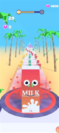MILK 🥛 RUN 3D GAME LEVEL 507 #ytshorts #trendingshorts #youtubeshorts #shorts #viralvideo