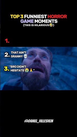 Top 3 Funniest Horror Game Moments 😭💀 (😩 Bro Didn't Even Hesitate 🙏)