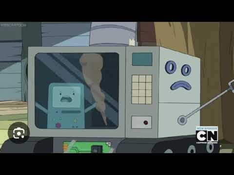 Feel It Emote, But NEPTR Was Scared While BMO Tried To Smash It Inside Mirrors