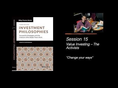 Session 15 (of 42): Value Investing - The Activists
