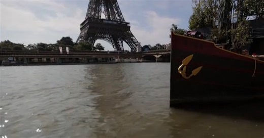 River Seine reopens for swimming in Paris after 100 years