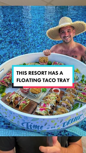 Floating Taco Tray: An Unforgettable Pool Experience