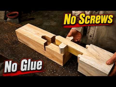 Incredible Handmade Japanese Wood Joints Without Glue or Screws