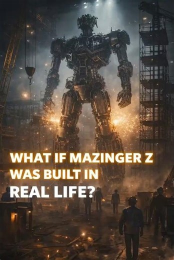 What If Mazinger Z Was Built in Real Life? 🤯