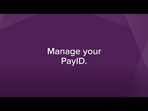 Manage your PayID - Beyond Bank