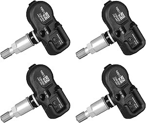 Tire Pressure Sensor,315Mhz TPMS Tire Pressure Monitoring System Sensor Compatible with Toyota Scion Lexus Replaces OE 42607-33021, PMV-107J, 42607-06011