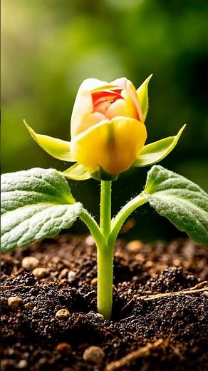 Flower Blooming Slowly