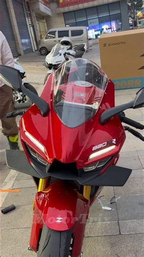 Unboxing the WSBK Winner ZXmoto 820RR Triple Supersport #zhangxue #zxmoto820rr #shorts #wsbk #race