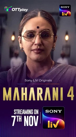 On OTTplay Power, Politics. Chaos. 👑 Rani Bharti returns fiercer than ever in Maharani 4! New battles, bold moves, and political drama await. Stream the explosive new season on OTTplay. Don’t miss the lioness’ biggest fight!🔥 | OTTplay