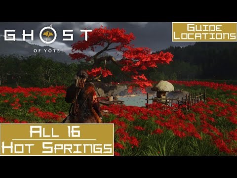 ALL 16 Hot Spring Locations | Ghost of Yotei | PS5