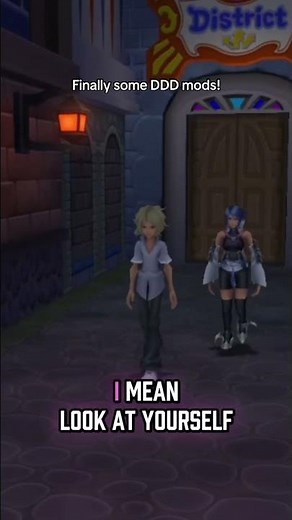 Kingdom Hearts DDD Finally got some character mods! #kingdomhearts