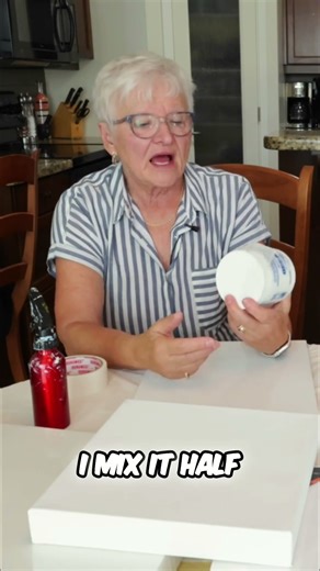 Clear Gesso's Secret: Reviving Canvas Texture & Grit! #shorts