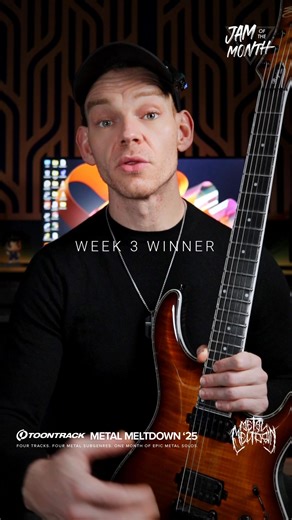 After an eventful end to 2025, we can finally announce the winners of Toontrack’s Metal Meltdown, November’s Jam of the Month. Each week, we shone a spotlight on a different subgenre of metal: power metal, groove metal, prog metal, and thrash metal. With hundreds of entries and so many standout performances, this was one of the toughest Jam of the Month competitions we’ve judged so far. Here are your winners: Week 1: Stephane Akrivos Week 2: Dave Johnson Week 3: Aaditya Natarajan Week 4: Mark Gi